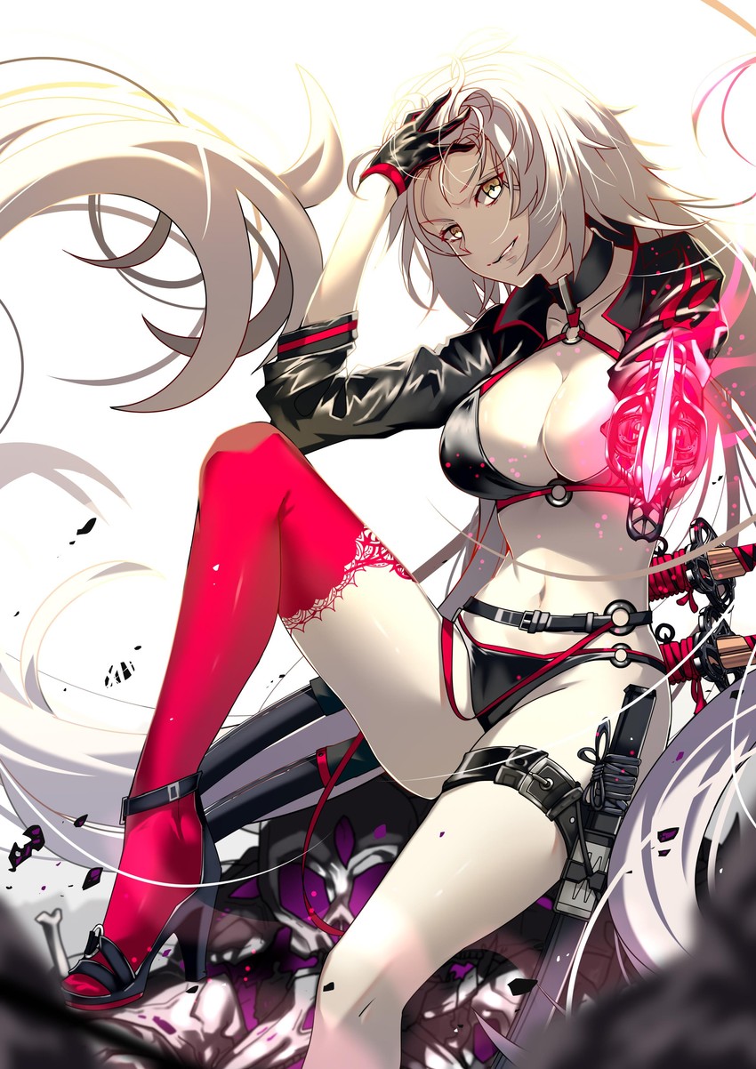 jeanne d'arc alter (fate and 1 more) drawn by lucky_(1045044604)