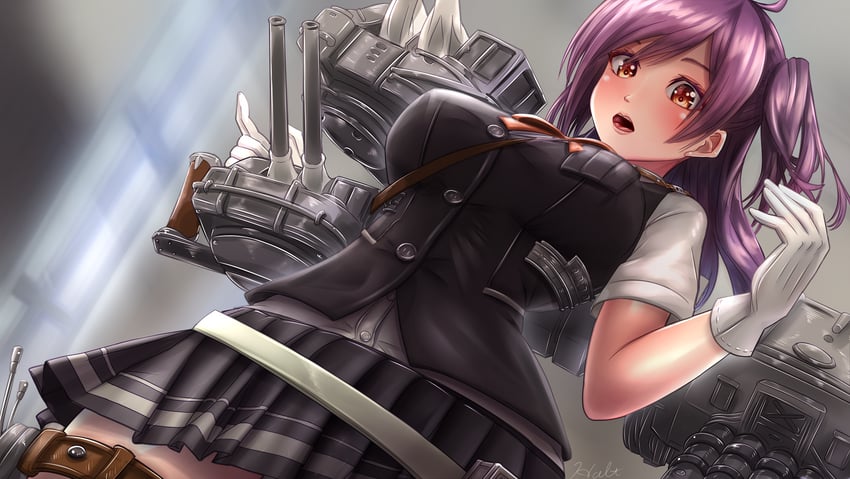 hagikaze (kantai collection) drawn by miyakura_haruto