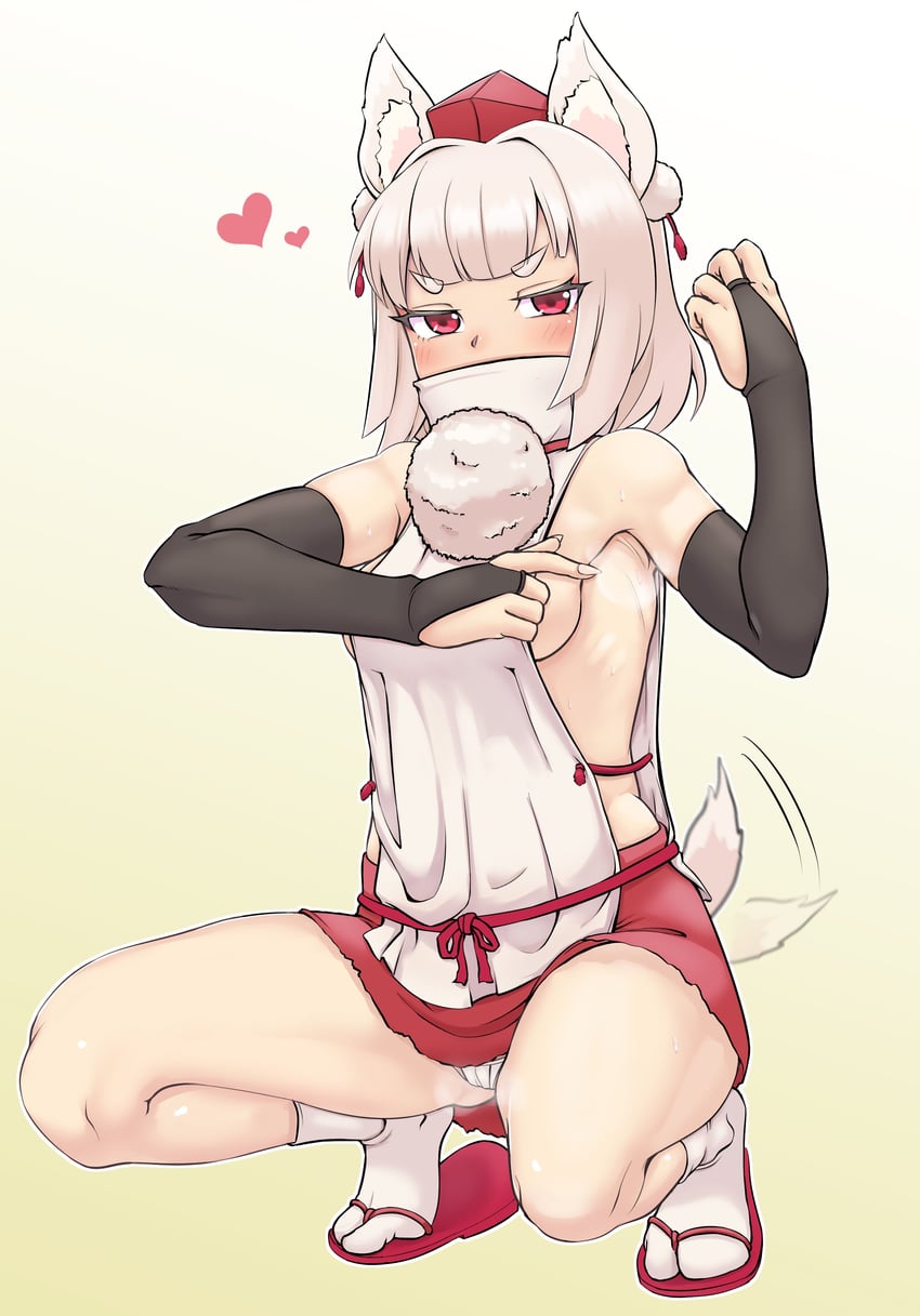 inubashiri momiji (touhou and 1 more) drawn by big_mouse