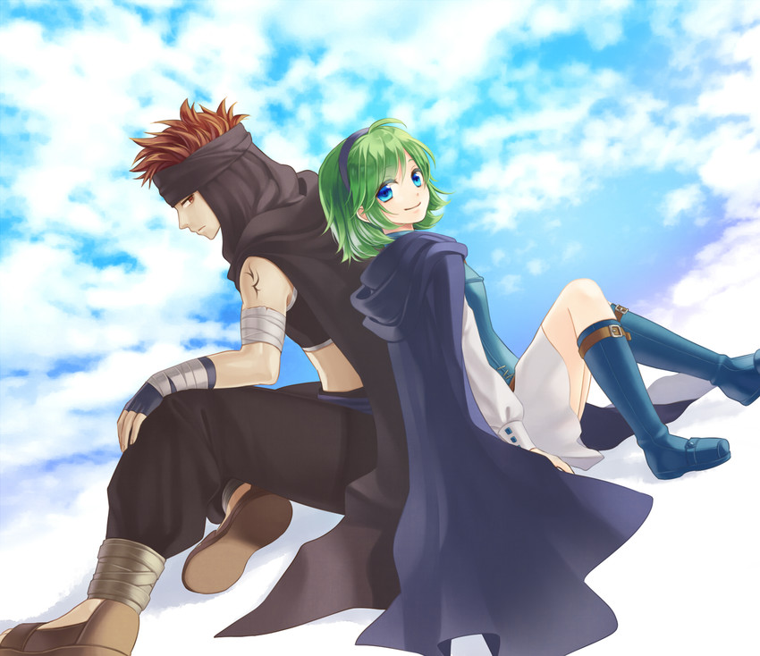 nino and jaffar (fire emblem and 1 more) drawn by kiyuu