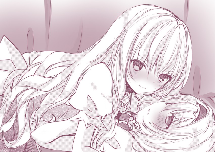 kirisame marisa and alice margatroid (touhou) drawn by nanase_nao
