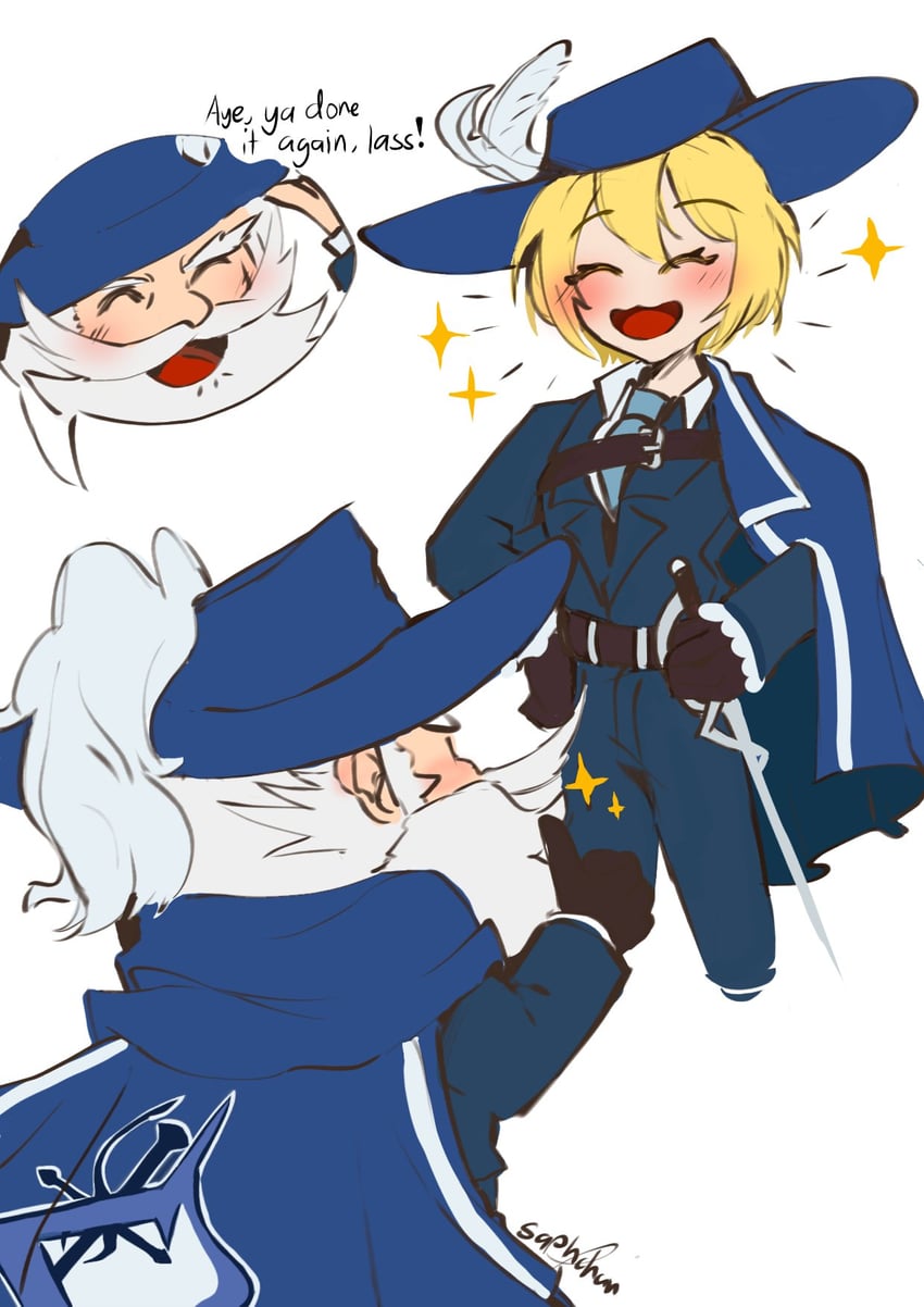 don quixote (fate and 4 more) drawn by saphchan