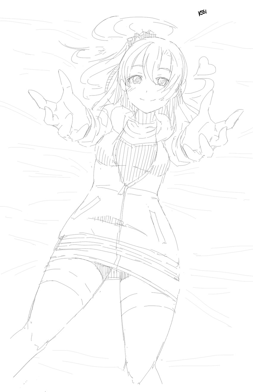 kosaka honoka (love live! and 1 more) drawn by kiririn51