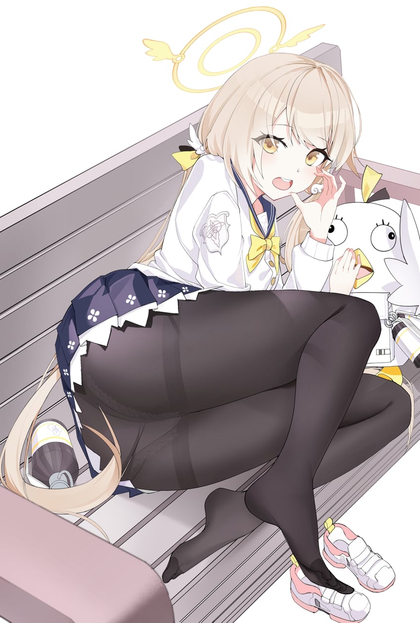 hifumi and peroro (blue archive) drawn by weeyi_33929439
