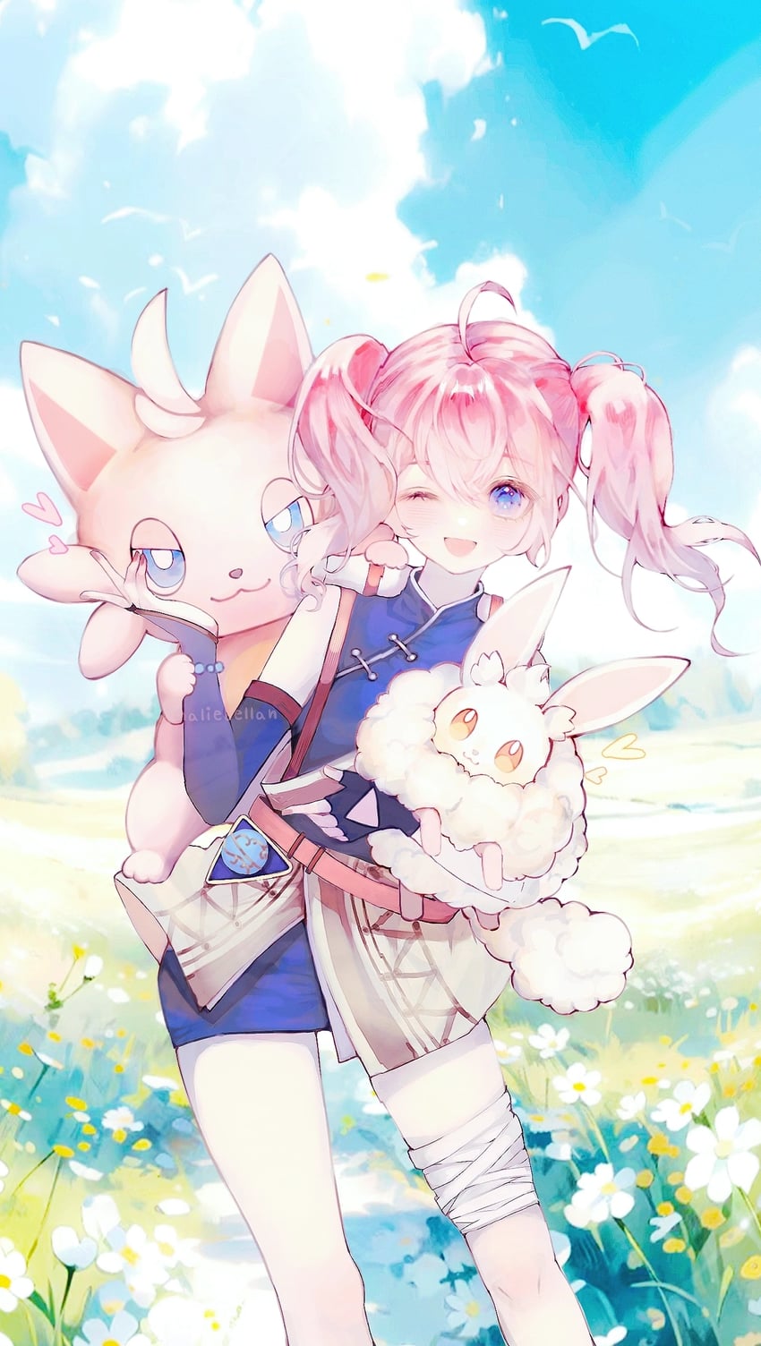 cattiva and cremis (original and 1 more) drawn by maomao_dawang