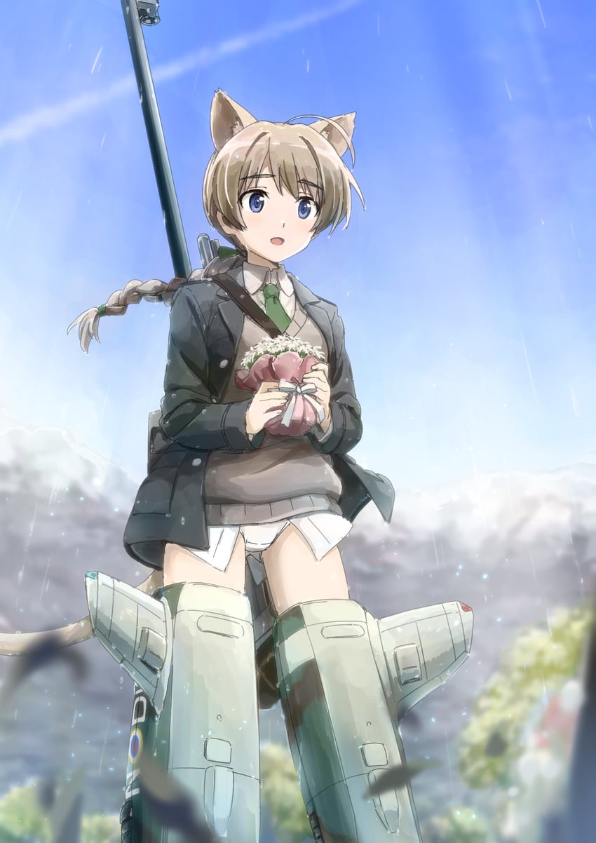 lynette bishop (world witches series and 1 more) drawn by sakakibara_taiga