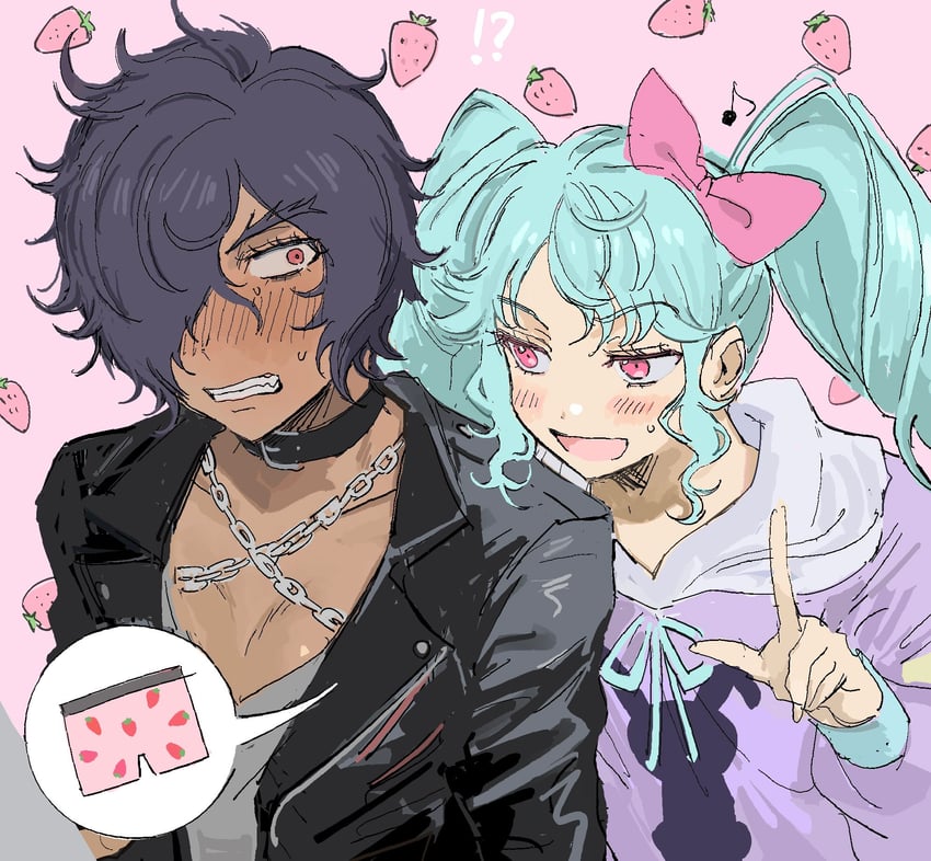 katasumi amari and mario (pretty series and 2 more) drawn by yumei_(jigoku101)