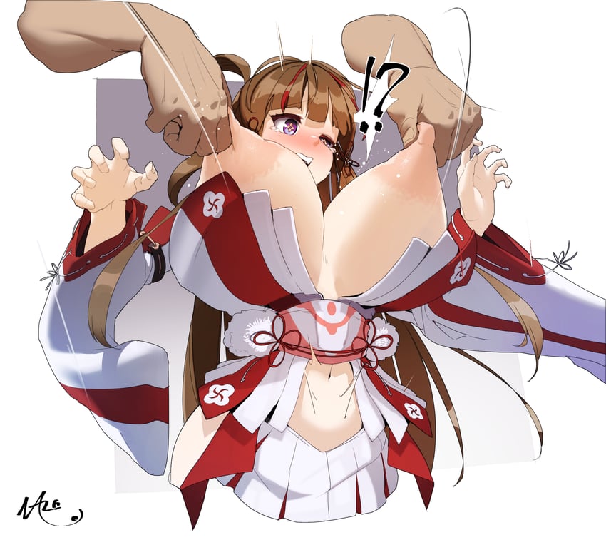 toki (senran kagura and 1 more) drawn by naze