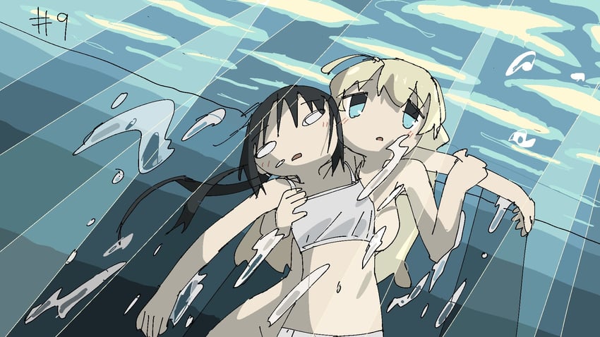 chito and yuuri (shoujo shuumatsu ryokou) drawn by tsukumizu_yuu