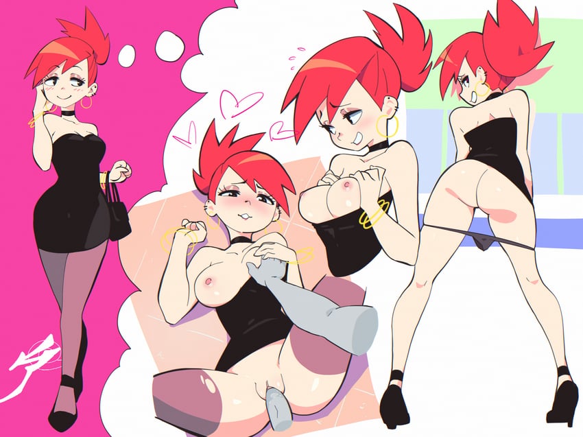 frankie foster (foster's home for imaginary friends) drawn by aetherion