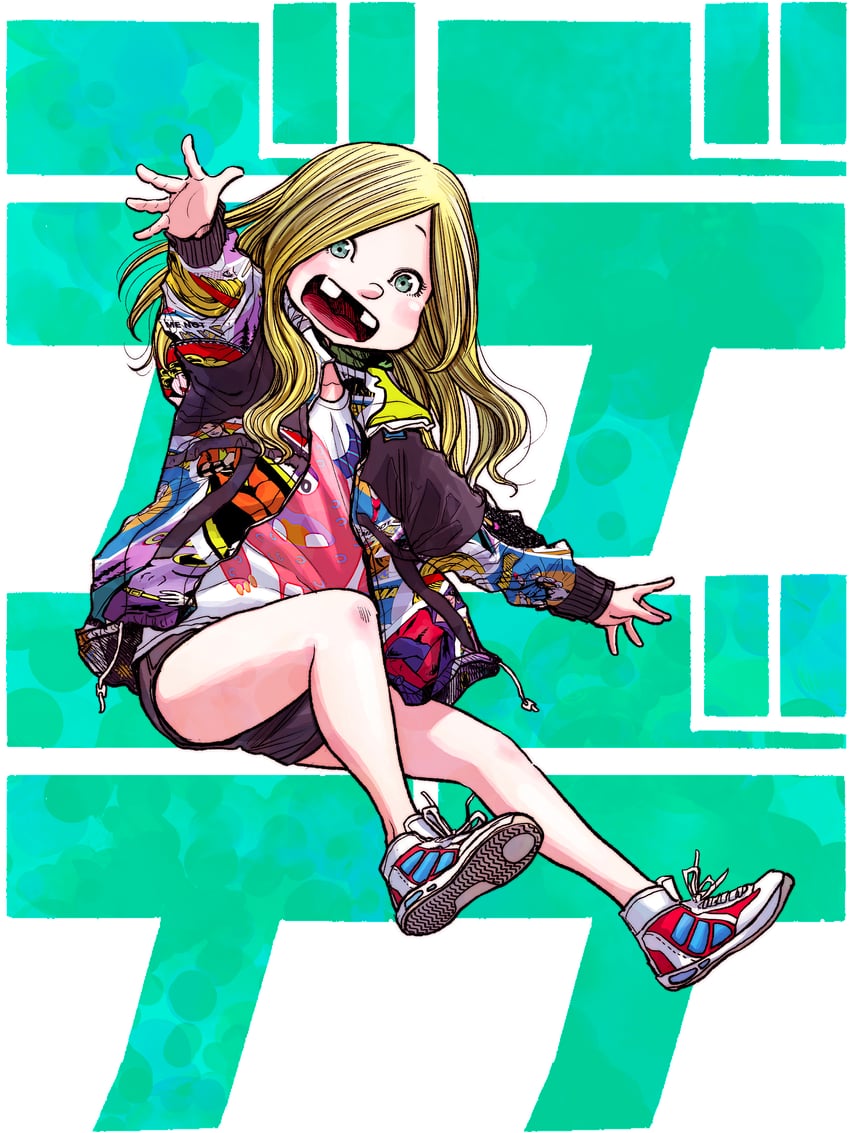tainuma makoto (dead dead demons de dedede destruction) drawn by asano_inio