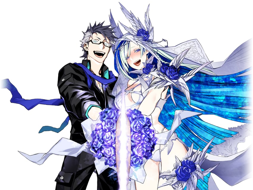 brynhild and sigurd (fate and 1 more) drawn by miwa_shirow