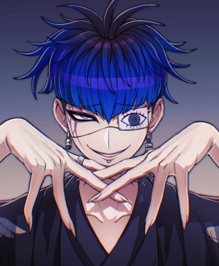 omokage yugamu (the hundred line -last defense academy-) drawn by chamuchai