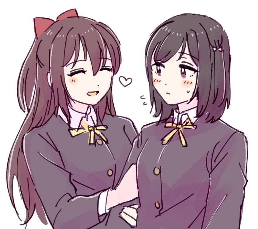 osaka shizuku and mifune shioriko (love live! and 1 more) drawn by solllolll