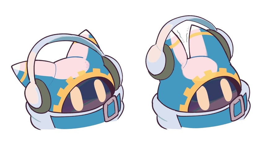 magolor (kirby and 1 more) drawn by ni_re