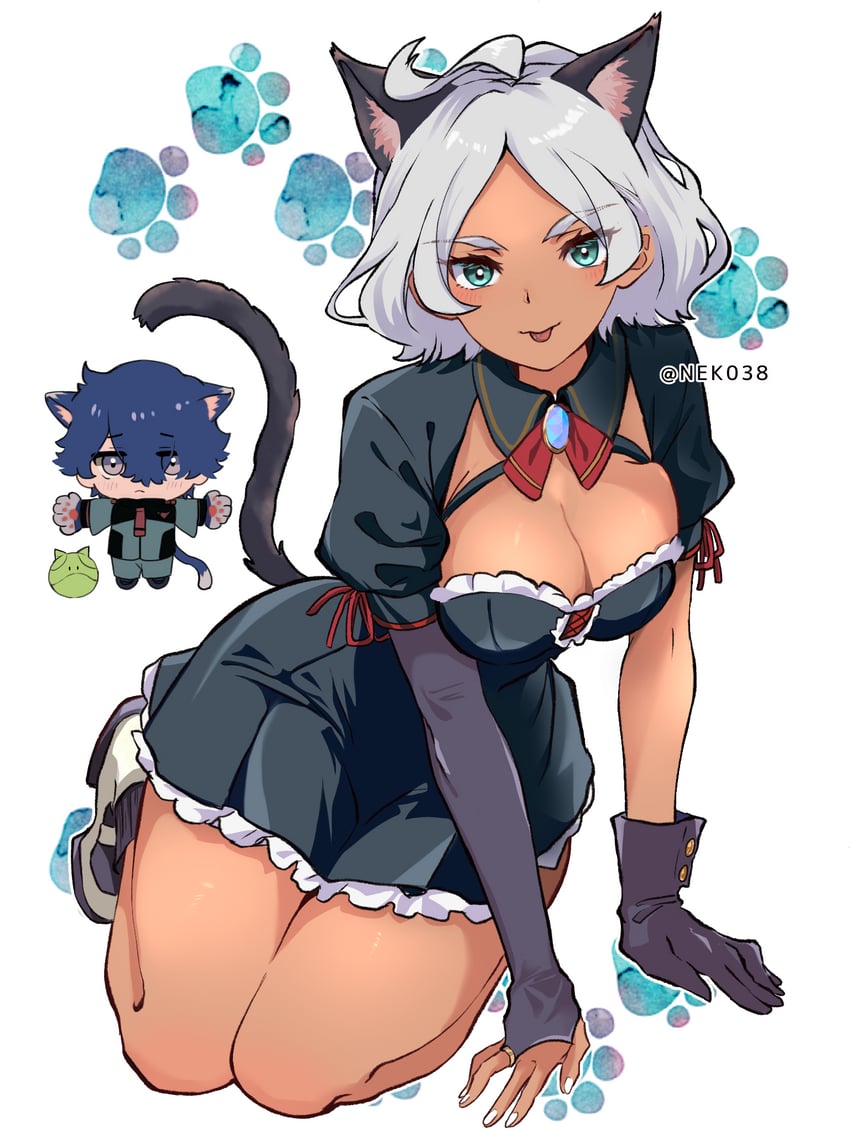 haro, secelia dote, and rouji chante (gundam and 1 more) drawn by mizuno374