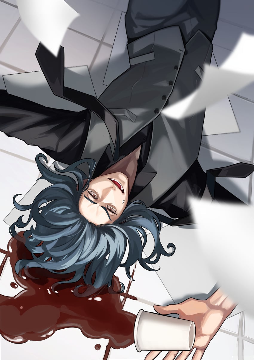 saitou hajime (fate and 1 more) drawn by haruakira