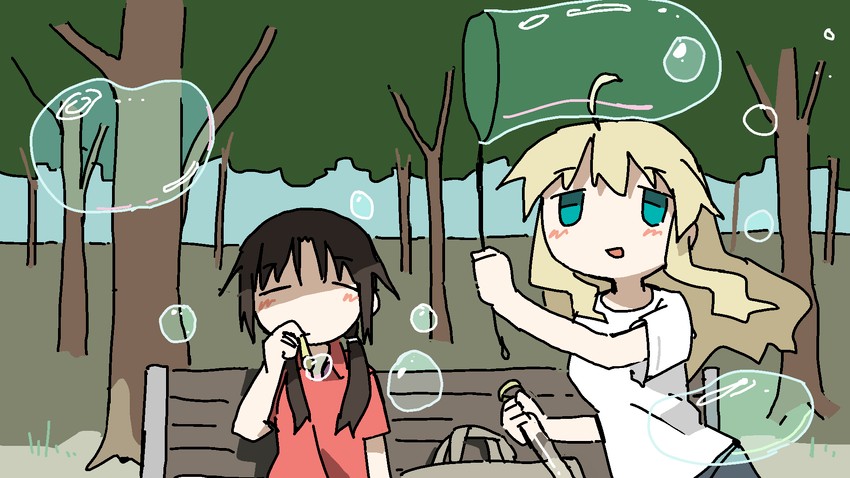 chito and yuuri (shoujo shuumatsu ryokou) drawn by tsukumizu_yuu