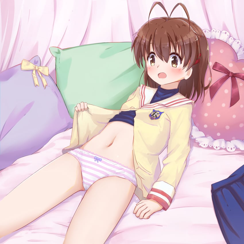 furukawa nagisa (clannad) drawn by twintails_(mantids)
