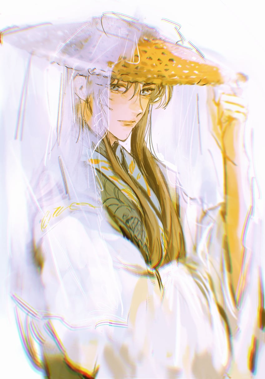 shi mei (erha he tadebai mao shizun) drawn by aeferjam