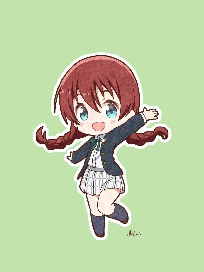 emma verde (love live! and 1 more) drawn by junchoco1207