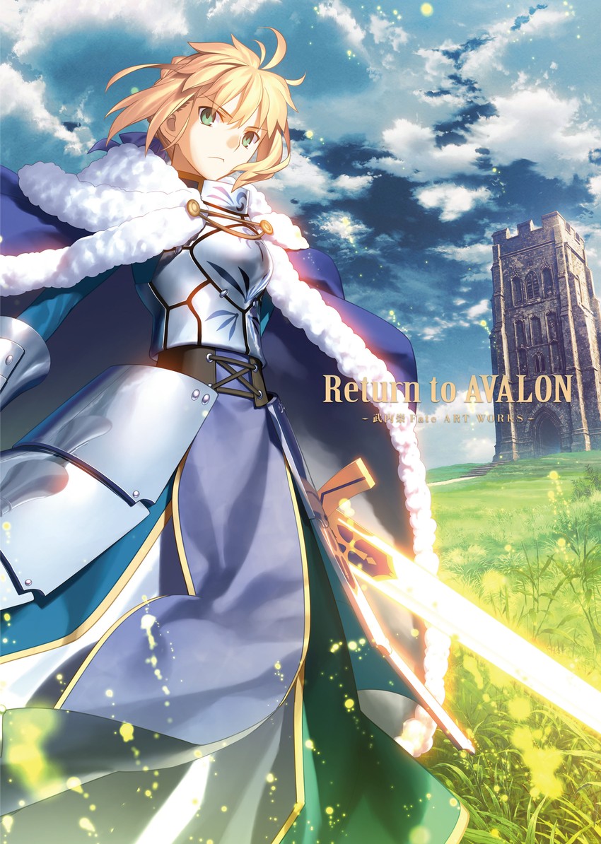 artoria pendragon and saber (fate and 1 more) drawn by takeuchi_takashi