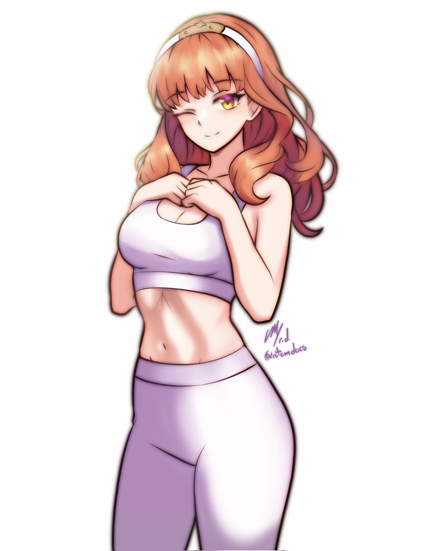 celica (fire emblem and 1 more) drawn by rotomdocs