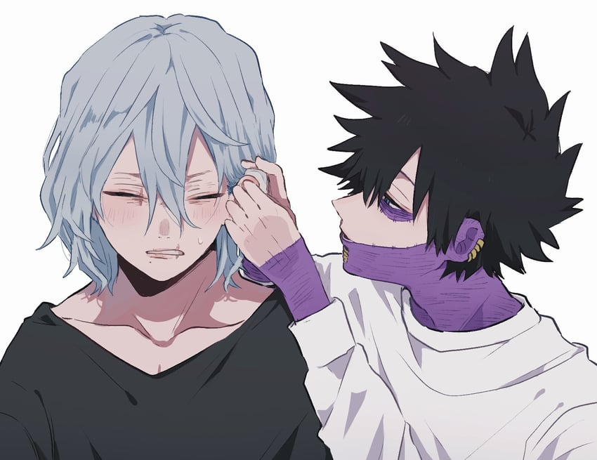 dabi and shigaraki tomura (boku no hero academia) drawn by ametaro_(ixxxzu)