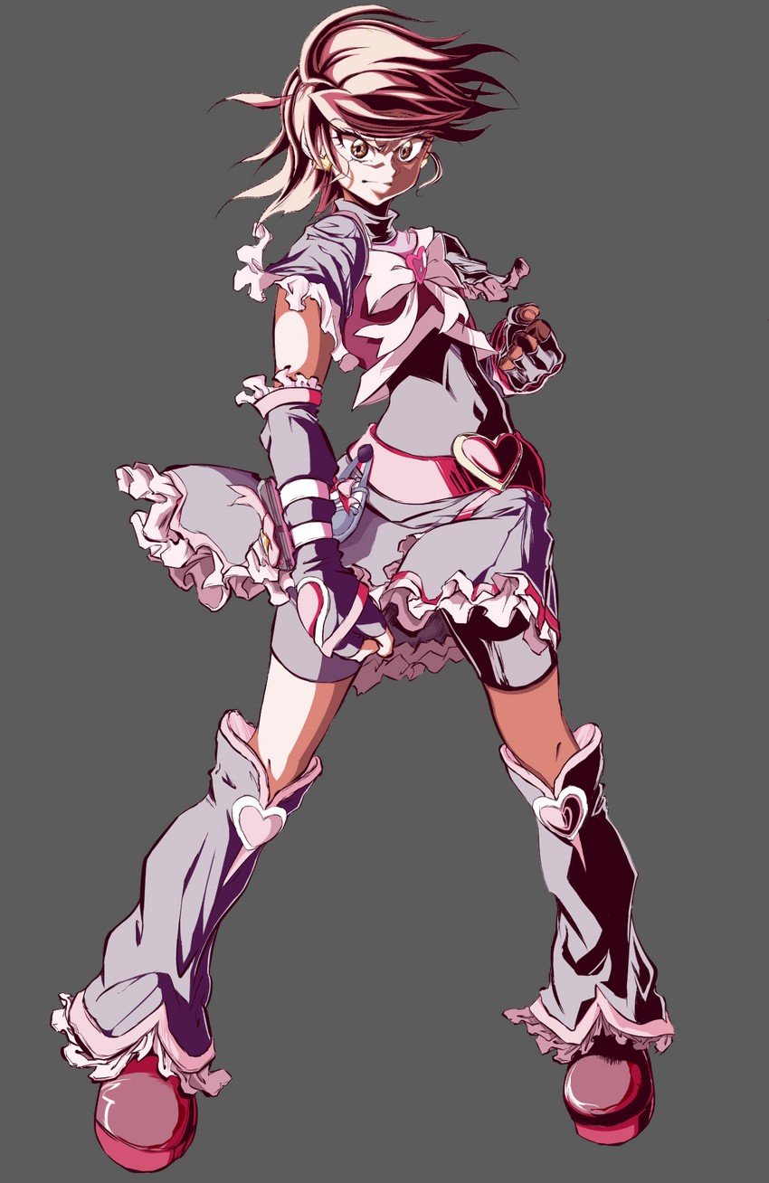 misumi nagisa and cure black (precure and 2 more) drawn by cure_erebos