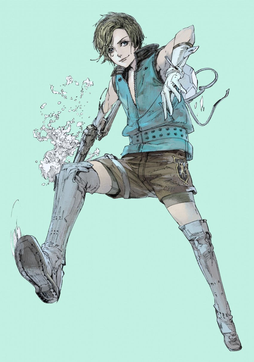 amamiya isa (treasure and 2 more) drawn by suzuki_yasushi