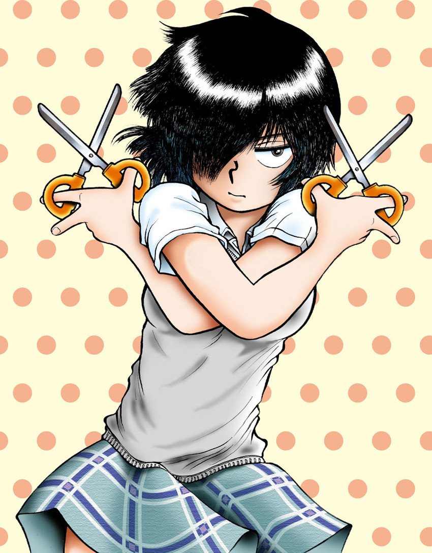 urabe mikoto (nazo no kanojo x) drawn by asano_hiroshi
