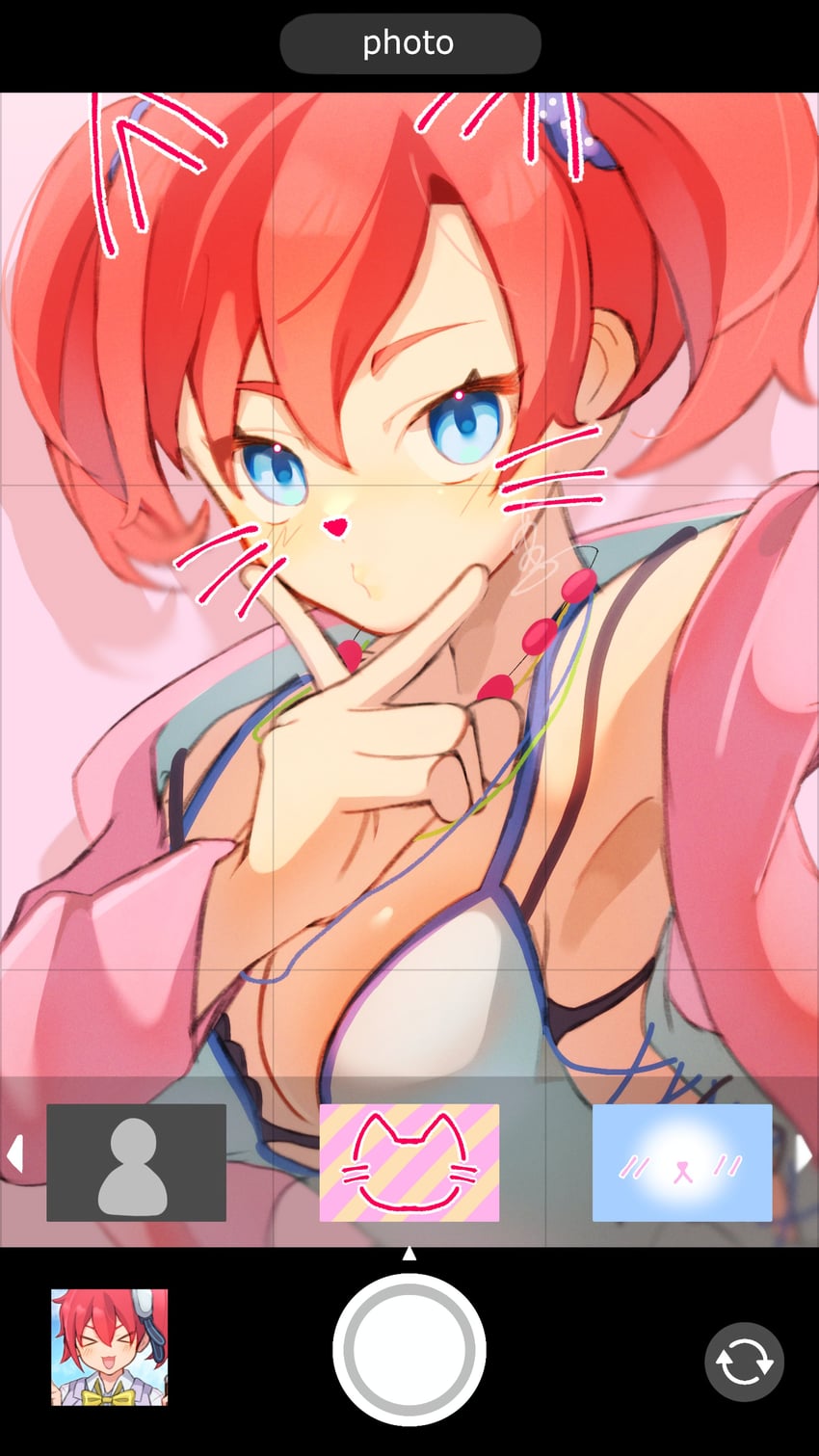 shiramine nokia and aiba ami (digimon and 1 more) drawn by sasaki_(ssk8083)