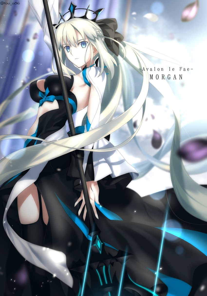 morgan le fay (fate and 1 more) drawn by foo_(pixiv54892036)