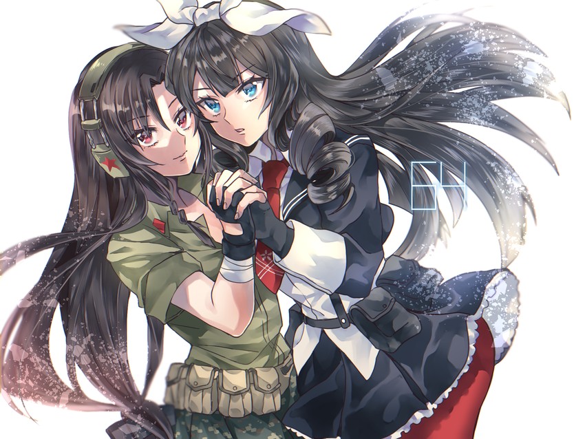 type 64 and howa type 64 (girls' frontline) drawn by kei_(nvew8238)