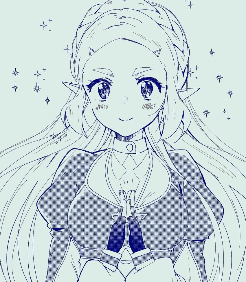 princess zelda (the legend of zelda and 1 more) drawn by o_ga