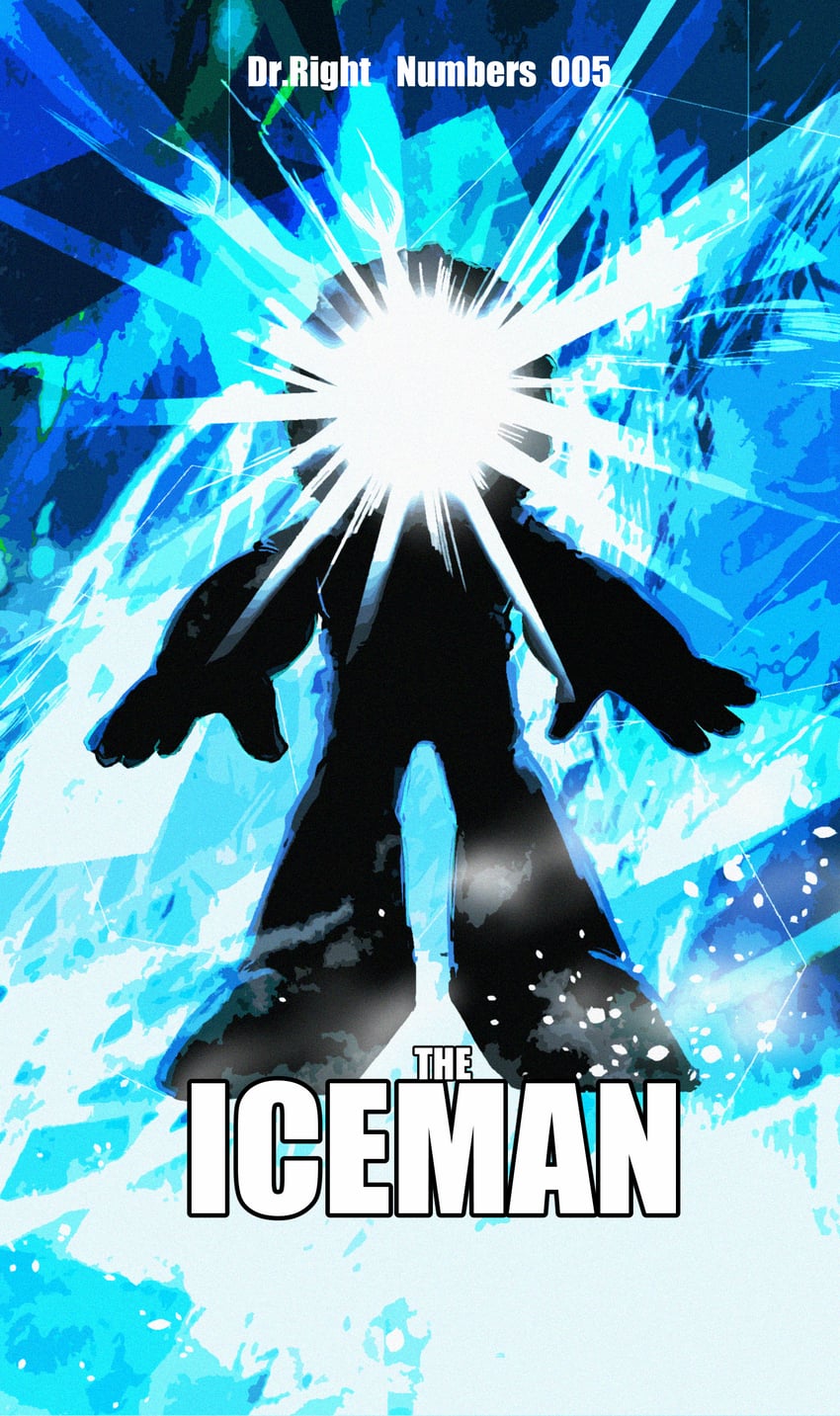 ice man (mega man and 2 more) drawn by takamura_ryou_(memento021)