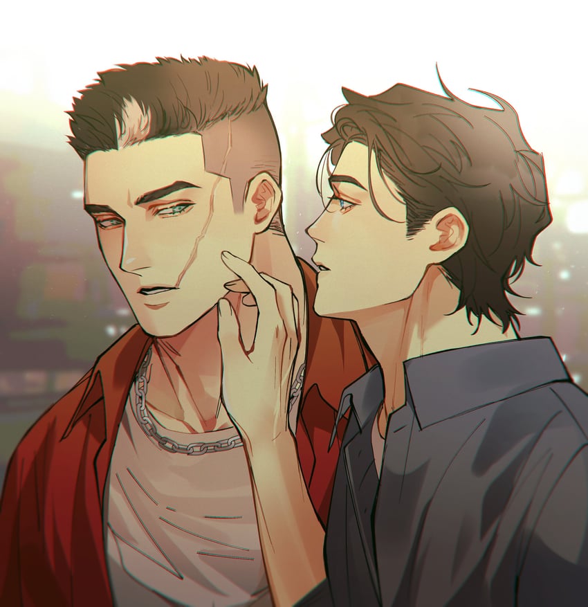 dick grayson and jason todd (dc comics and 2 more) drawn by chengzhineixihuanxiaogou