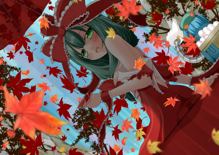 kawashiro nitori and kagiyama hina (touhou) drawn by shirosuzu