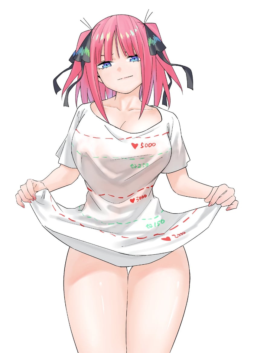 nakano nino (go-toubun no hanayome) drawn by kosmos_beta