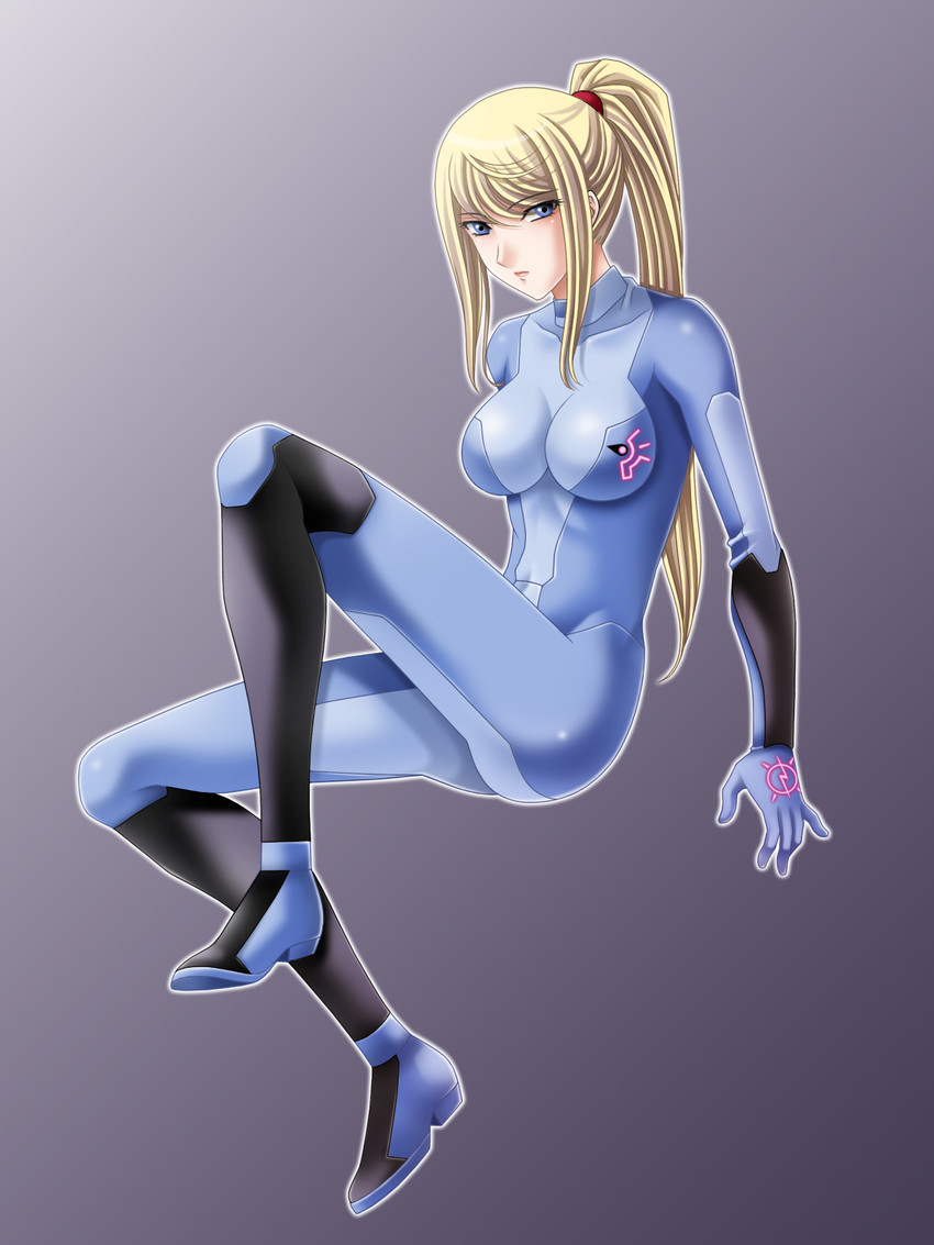 samus aran (metroid and 1 more) drawn by tamamon