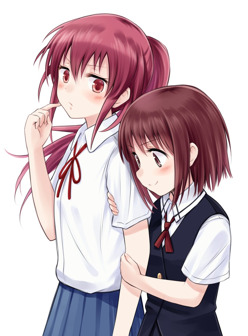 atago hiroe and kakura kurumi (saki and 1 more) drawn by suzushiro_yukari
