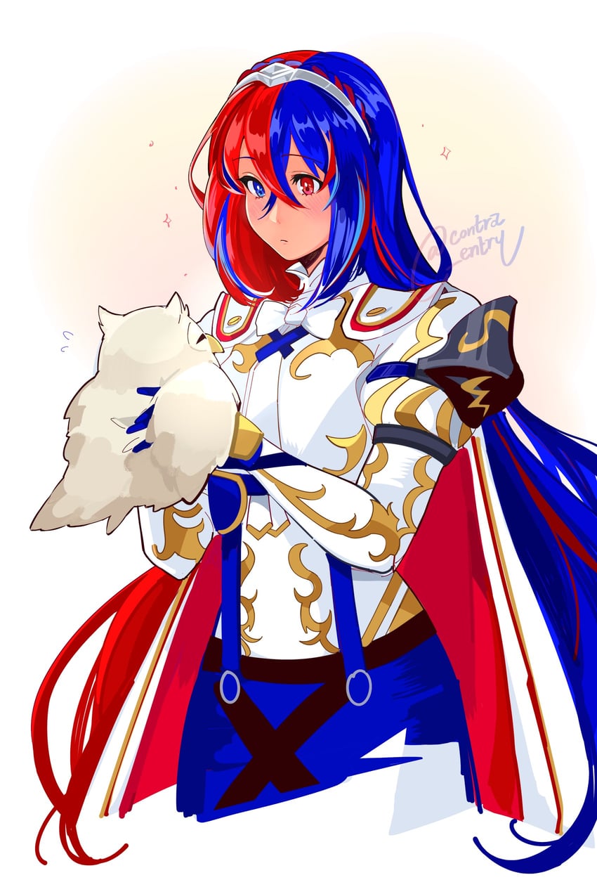 female alear and feh (fire emblem and 2 more) drawn by lamb_(contra_entry)