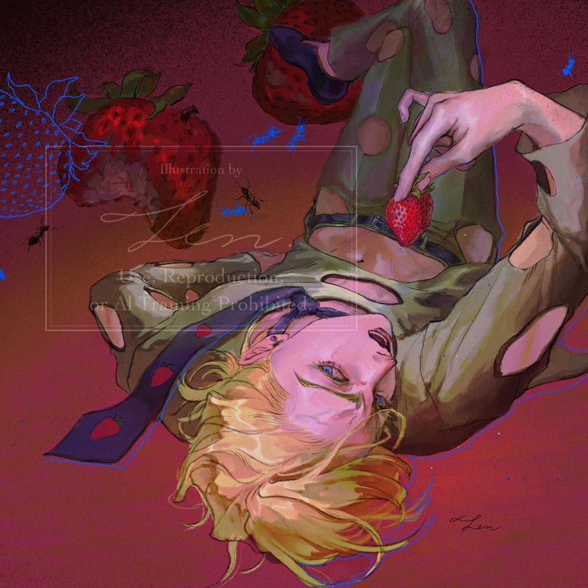 pannacotta fugo (jojo no kimyou na bouken and 1 more) drawn by 10powder