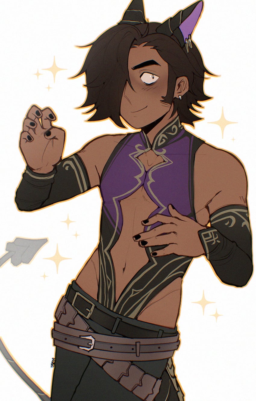 sakuma rei and matthew patel (ensemble stars! and 2 more) drawn by existenc3