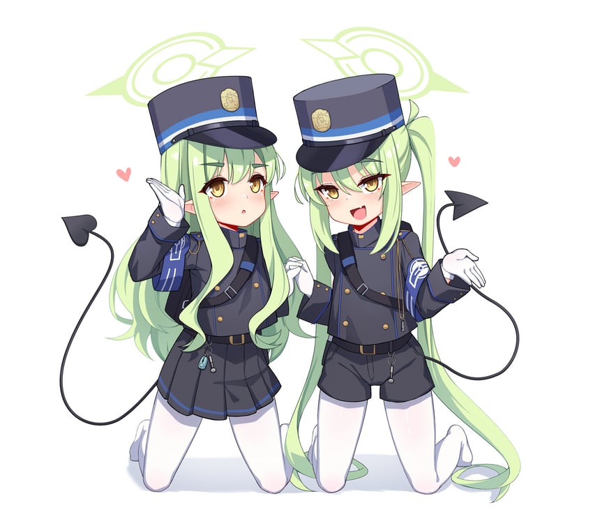 hikari and nozomi (blue archive) drawn by luxuriou_s