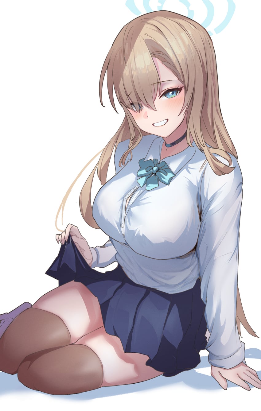 asuna (blue archive) drawn by metsu_end