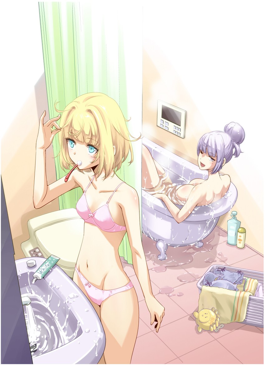 milinda brantini and frolaytia capistrano (heavy object) drawn by saitou_sakae