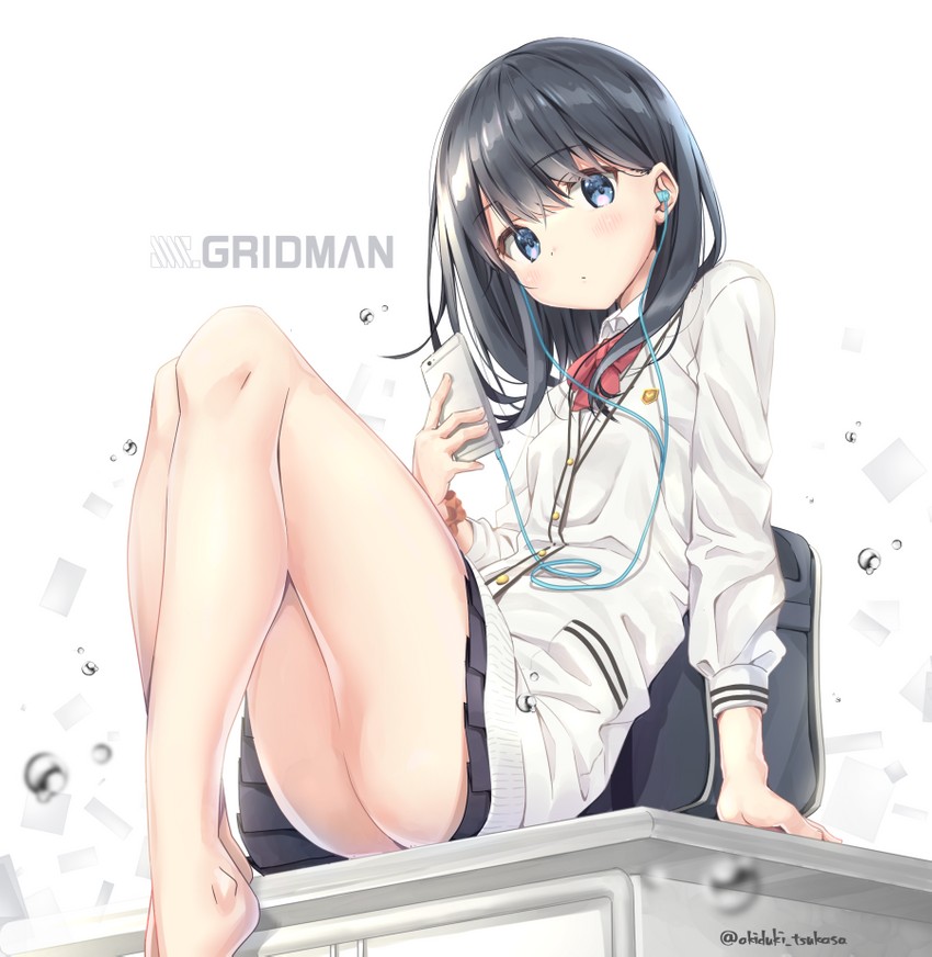 takarada rikka (gridman universe and 1 more) drawn by akizuki_tsukasa
