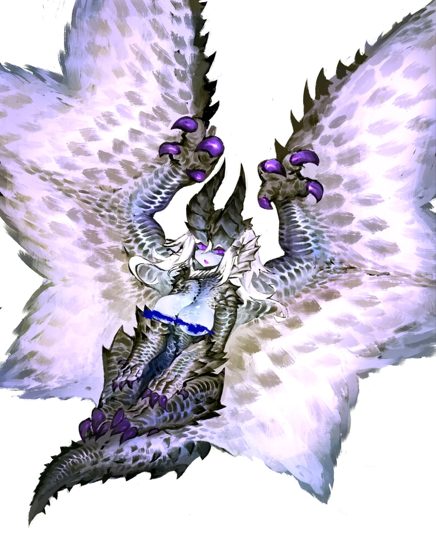 shagaru magala and crisis shagaru magala (monster hunter) drawn by sora_sakura