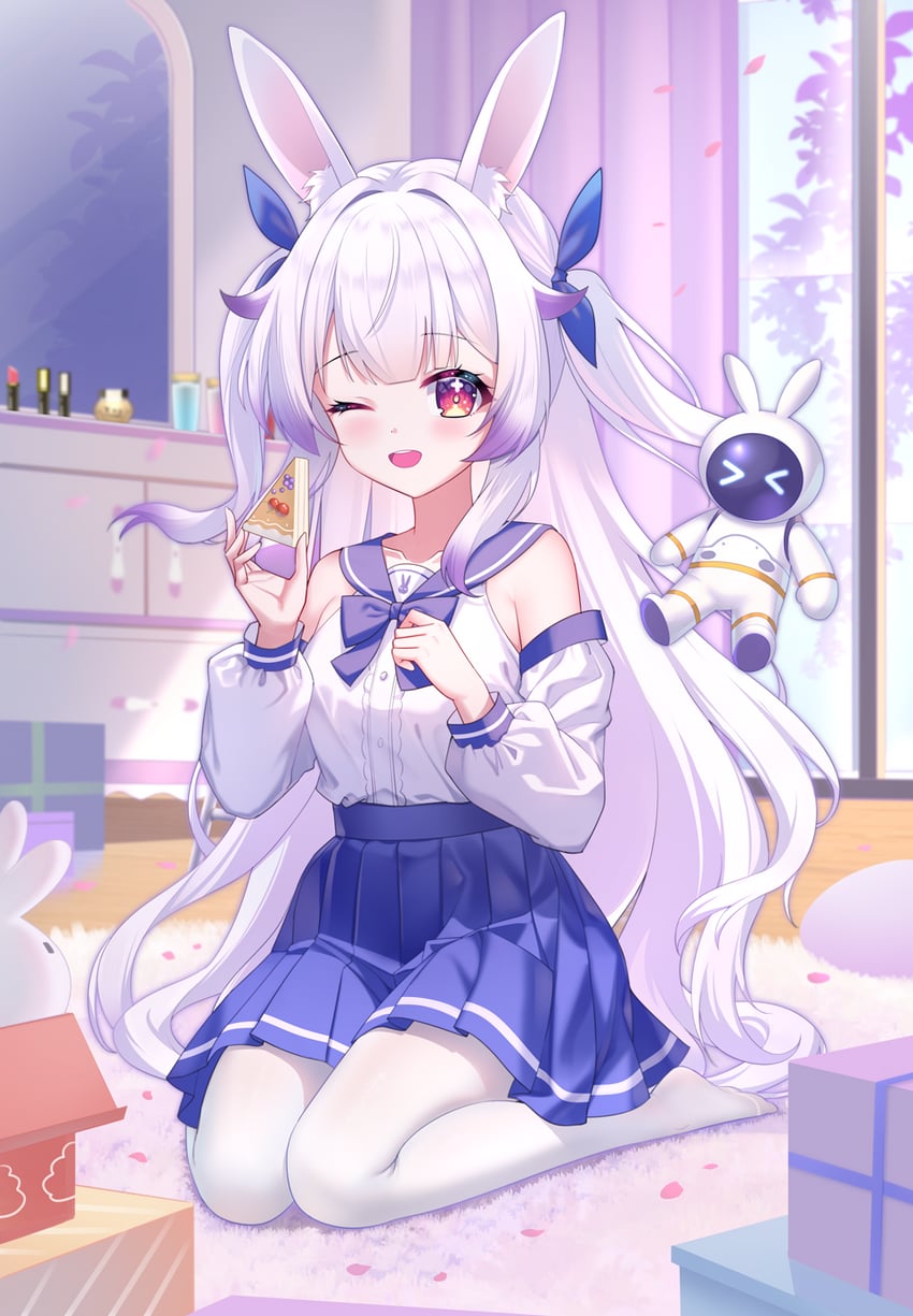 lanyin (virtual dimension project and 1 more) drawn by jinse_fu_yaojing